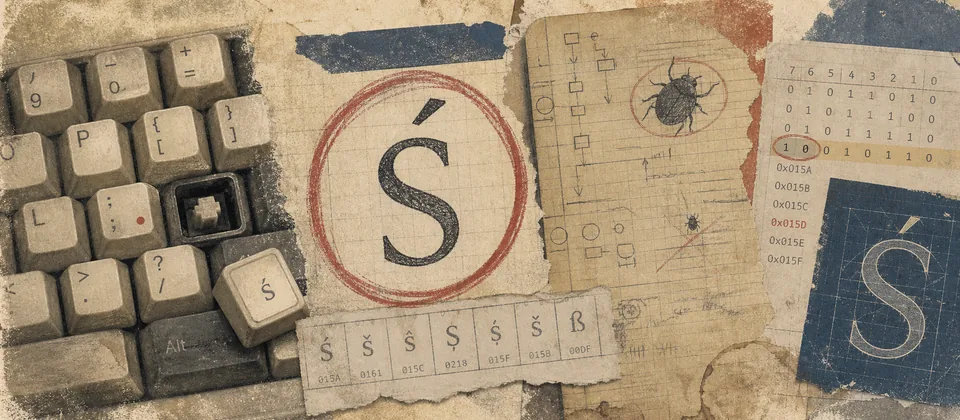 Worn journal thumbnail for the disappearing Polish S story