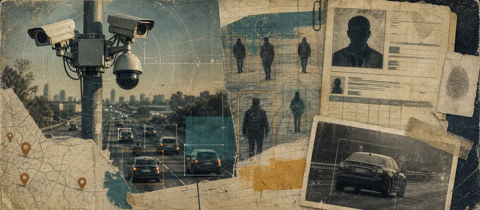 Worn journal thumbnail for the Flock camera surveillance story
