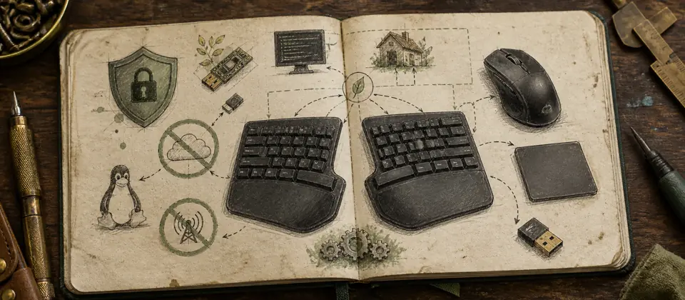Worn journal thumbnail for the OpenLogi story
