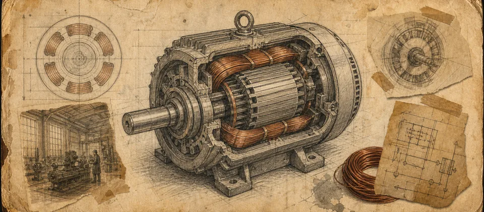 Worn journal thumbnail for the rare-earth-free motors story