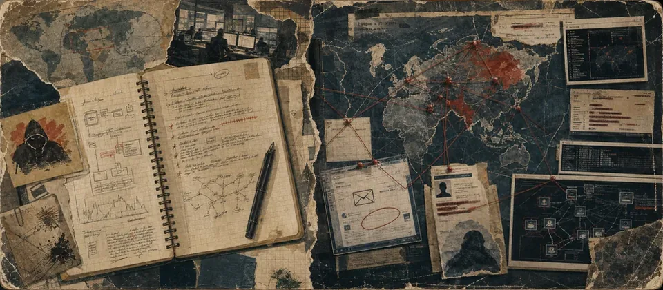 Worn journal thumbnail for the WordStar on Linux story