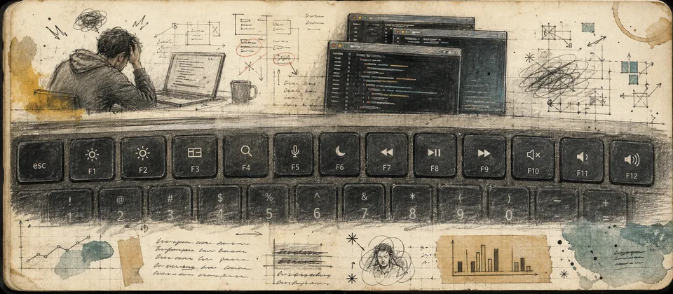 Worn journal thumbnail for the Fn keys story